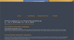 Desktop Screenshot of akupunkturseminare.de